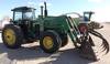 Thumbnail T_F6428C.JPG of 1988 John Deere 4850 MFWD tractor , 12,197 hours on meter , John Deere six cylinder diesel engine , ...