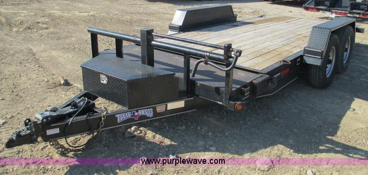 F3152.JPG - 2010 Texas Bragg tilt deck trailer , 16L x 80 quot W wood deck , 4 tie downs , 41 quot x 17 quot too...