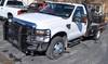 2008 Ford F350 XLT Super Duty flatbed truck 48,548 actual miles 6 4L V8 OHV 32V turbo diesel engine ...