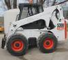 Thumbnail T_E2860G.JPG of 2009 Bobcat S300 skid steer , 1,218 hours on meter , Kubota four cylinder diesel engine , Model V380...