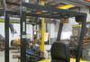 Thumbnail T_E3789P.JPG of 1994 Drexel SL33HP electric forklift , 3,845 hours on meter , 8,000 lb capacity , Clark front Swingm...
