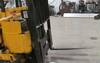 Thumbnail T_E3789ZT.JPG of 1994 Drexel SL33HP electric forklift , 3,845 hours on meter , 8,000 lb capacity , Clark front Swingm...