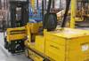 Thumbnail T_E3789ZZA.JPG of 1994 Drexel SL33HP electric forklift , 3,845 hours on meter , 8,000 lb capacity , Clark front Swingm...