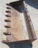 Thumbnail T_F3150D.JPG of 74 quot skid steer bucket , 8 bolt on teeth ...