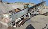 2000 Production Engineered Products stacking conveyor 50 x 24 Wheels can be turned 90 degrees manual...