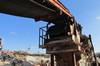 Thumbnail T_F4737ZB.JPG of Cedar Rapids three deck portable screen , Feed conveyor , Unknown operating condition ...