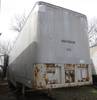 1972 Fruehauf 40 storage trailer Step deck Rear entry steps Wood floor Aluminum roof Contents includ...