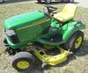 John Deere X475 lawn mower 235 hours on meter 54 W deck Kawasaki 745cc V twin gas engine Four wheel ...