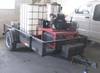 Trailer mounted Hosty pressure washer Hotsy 1260SS pressure washer 4 8 gpm 3,500 psi 12V DC burner V...