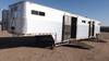 1975 Featherlite CWC horse trailer 46 3 L x 8 W x 10 H 6 L x 8 W x 5/8 H tack room 12 horse capacity...