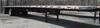 2009 Transcraft 48 spread axle flat bed trailer 102 W Aluminum deck Front and side stake pockets Too...