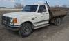 1991 Ford F250 XLT Lariat flatbed truck 46,932 miles on odometer Actual miles unknown 5 8L V8 OHV 16...