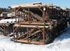 C49 beam bridge overhang brackets 10 baskets of 14 4 baskets of 14 Basket of 10 9 loose, no basket S...