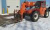 2001 SkyTrac 8042 Legacy telehandler 2,998 hours on meter Cummins B3 9C four cylinder diesel engine ...