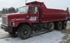 1984 International F2674 tri axle dump truck 553,259 miles on odometer Cummins N14 14 0L L6 diesel e...