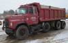 1981 Mack DM686S tri axle dump truck 340,224 miles on odometer Diesel engine 10 speed manual transmi...