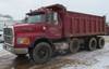 1986 Ford Aeromax L9000 tri axle dump truck 433,134 miles on odometer Cummins eight cylinder diesel ...