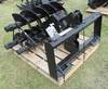 Lowe 1650 hydraulic auger skid steer attachment Lowe hydraulic motor Solid unit structure Heat treat...