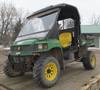 John Deere Gator 620I utility vehicle 1,690 hours on meter Four wheel drive Cab with doors Front and...