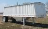 1969 Moni 25 shop built grain trailer Single hopper bottom Access landder Shur Lok rollover tarp Man...