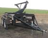 Strobel trailer mounted seed tender Double hopper 12 folding auger 6 diameter 16 telescoping flex en...