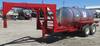 1978 Tote 18 gooseneck trailer 1,000 gallon stainless steel tank Front sight gauge Top fill hatch Re...
