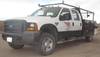 2006 Ford F350 XL Super Duty CrewCab flatbed service truck 122,131 miles on odometer 5 4L V8 SOHC 24...