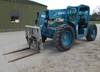 Gradall 524D telehandler Cummins diesel engine Four wheel drive Four wheel steer Carriage tilt 27 bo...