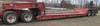 1976 Trailbec FB600 DE detatch triple axle low boy trailer 50 ton 52 overall length 24 L x 8 5 W fla...