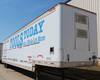 1999 Great Dane drop van trailer Insulated walls and roof Interior shelving and lighting Swinging do...