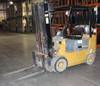 Caterpillar 40 forklift 5,299 hours on meter Model GC20 Four cylinder LP engine Lift and tilt 4,000 ...