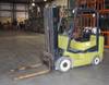 Clark CGC25 forklift 5,587 hours on meter Four cylinder LP engine Lift and tilt 4,500 lb lift capaci...