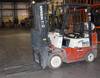 Nissan 50 forklift 7,079 hours on meter Four cylinder LP engine Lift and tilt 4,400 lb lift capacity...