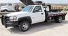 2007 Chevrolet Silverado 3500 HD flatbed pickup truck 230,071 miles on odometer Duramax 6 6L V8 OHV ...