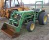 John Deere 950 MFWD tractor 2,887 hours on meter John Deere three cylinder diesel engine Model 3T40J...