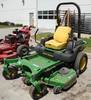 John Deere 737 ZTR lawn mower 1,351 hours on meter 60 cut Kawasaki V twin 23 HP gas engine 24 x 12 0...