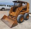 Case 1845C skid steer Unknown hours on meter Case 4 390 diesel engine 60 HP ROPS Auxiliary hydraulic...