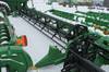 2009 John Deere 635F HydraFlex platform header 35 W Dial a Speed reel Full fingered reel Poly tines ...
