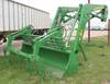 2010 John Deere 746 loader 96 smooth edge bucket Quick attach grapple 5 shanks Hydraulic lift and ti...