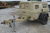 2006 Ingersoll Rand 185 air compressor 678 hours on meter John Deere four cylinder diesel engine Ser...