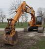 Samsung SE210LC 2 excavator 8,613 hours on meter 330 hours on remanufactured engine Cummins 5 9L six...