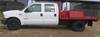 2004 Ford F350 XL Crew Cab flatbed truck 132,286 miles on odometer 6 0L V8 OHV 32V turbo diesel engi...