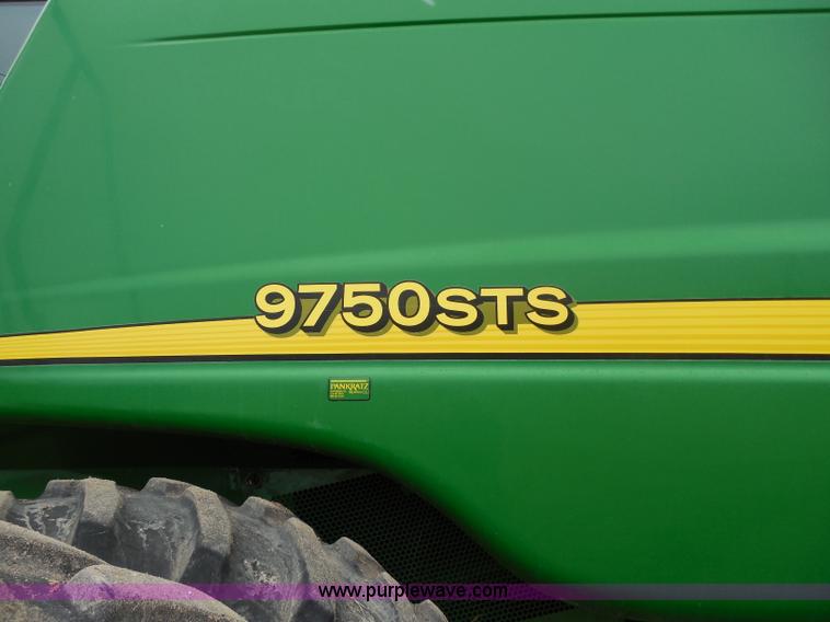 image for item A5159 2002 John Deere 9750 STS 2WD combine