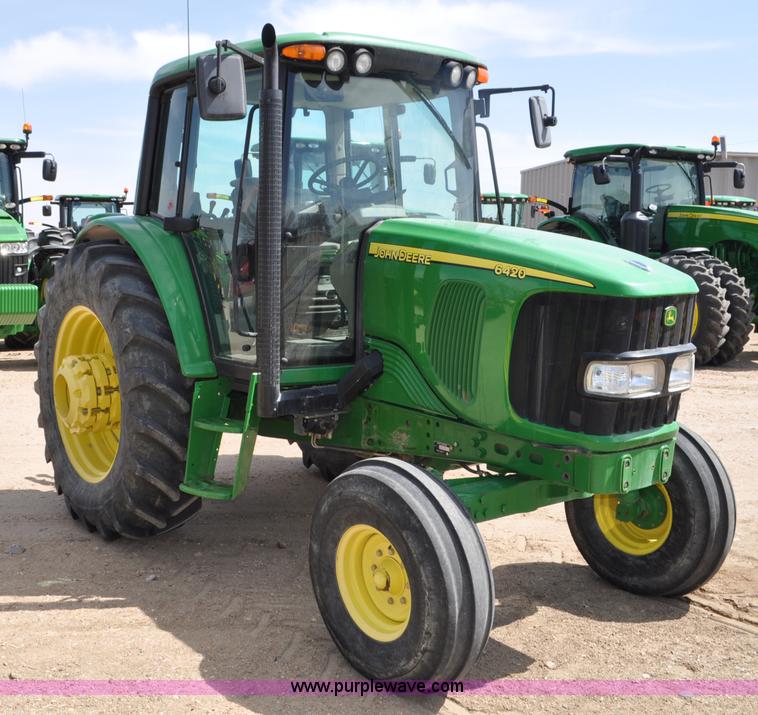 image for item C3477 2005 John Deere 6420 tractor