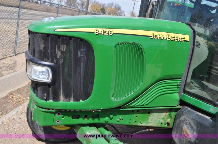 image for item C3477 2005 John Deere 6420 tractor