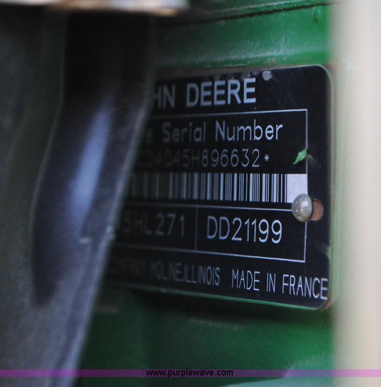 image for item C3477 2005 John Deere 6420 tractor