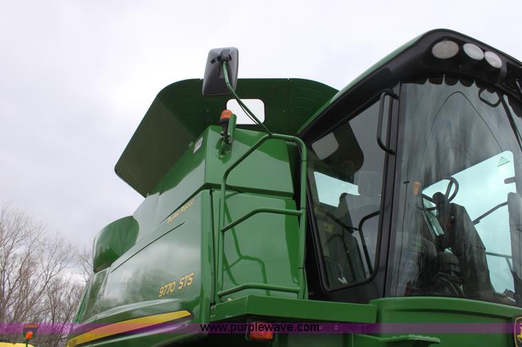 image for item F8702 2011 John Deere 9770 STS RWA combine
