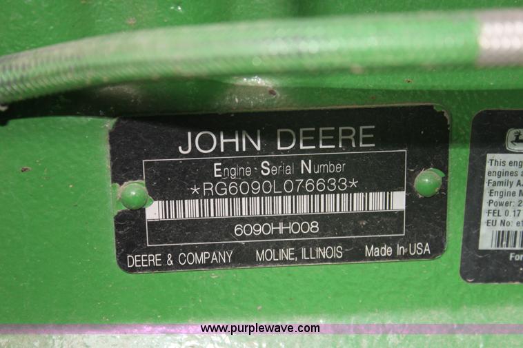 image for item F8702 2011 John Deere 9770 STS RWA combine