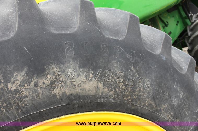 image for item F8702 2011 John Deere 9770 STS RWA combine