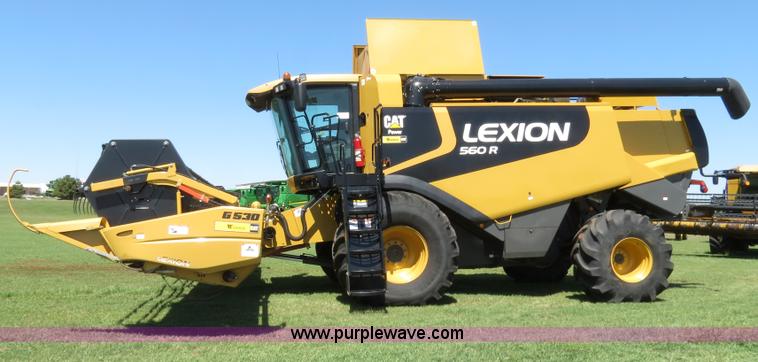 image for item F8776 2009 Caterpillar Lexion 560R 2WD combine
